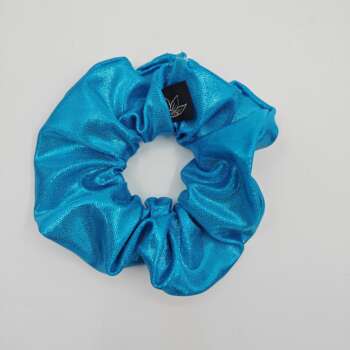 Elastico in lycra Turchese brillantinato