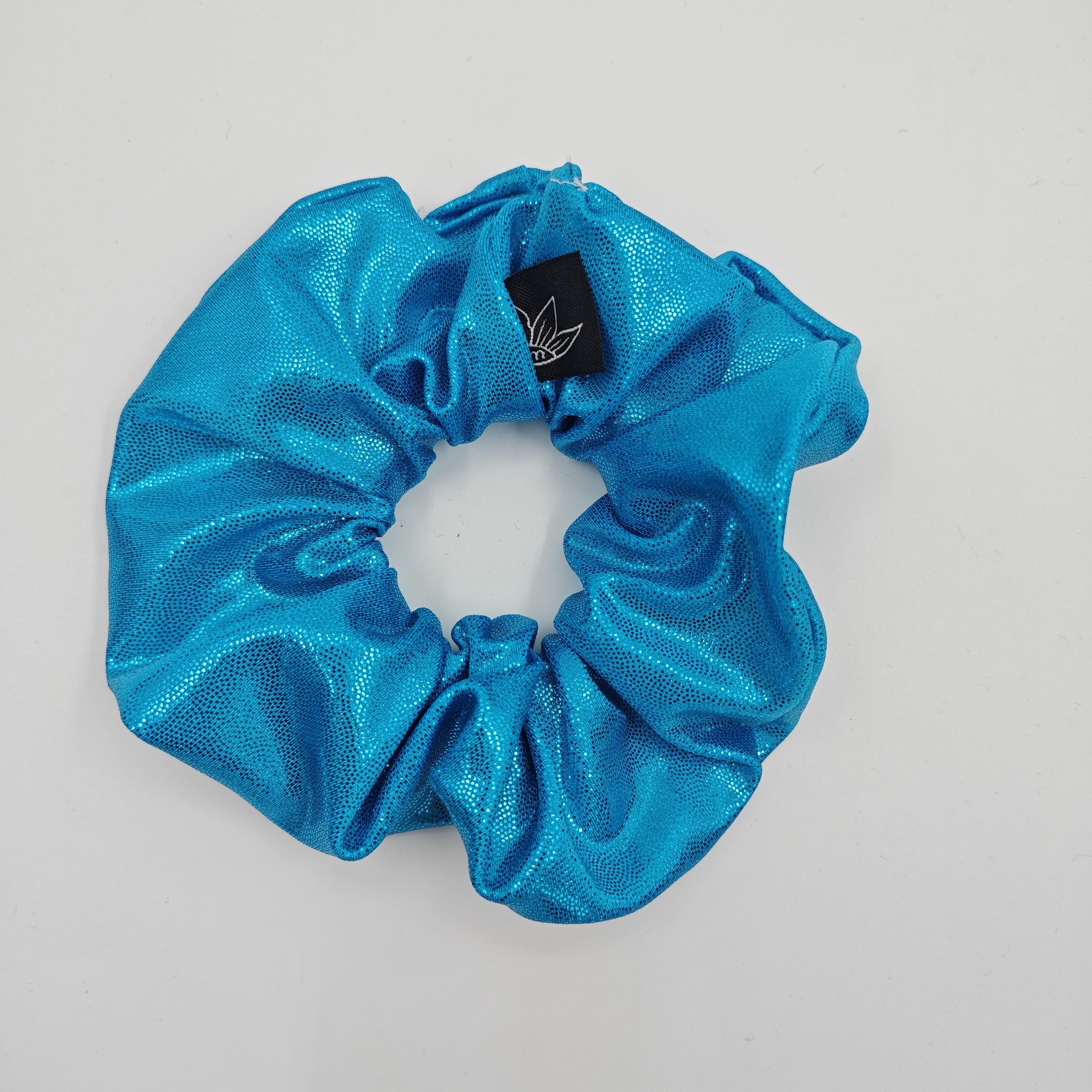 Elastico in lycra Turchese brillantinato