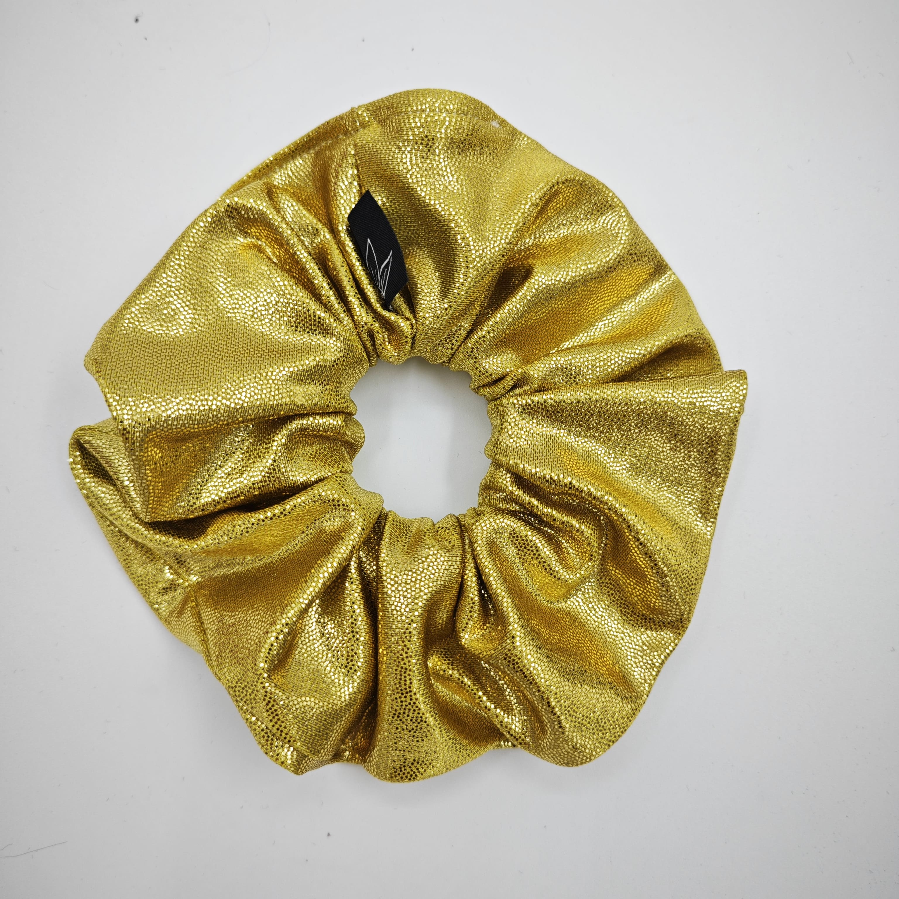 Elastico in lycra Giallo Oro brillantinato
