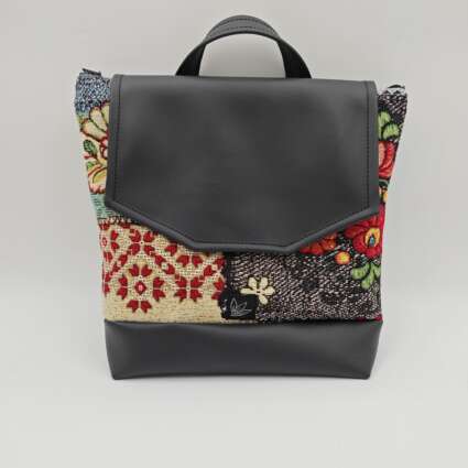 Zaino piccolo 3 usi - Patchwork