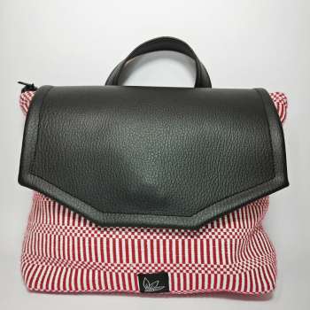 Marella tessuto sardo bianco/rosso