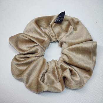 Elastico in velluto beige