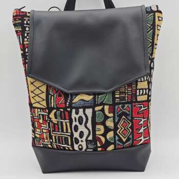 Zaino trasformabile Etnico multicolore
