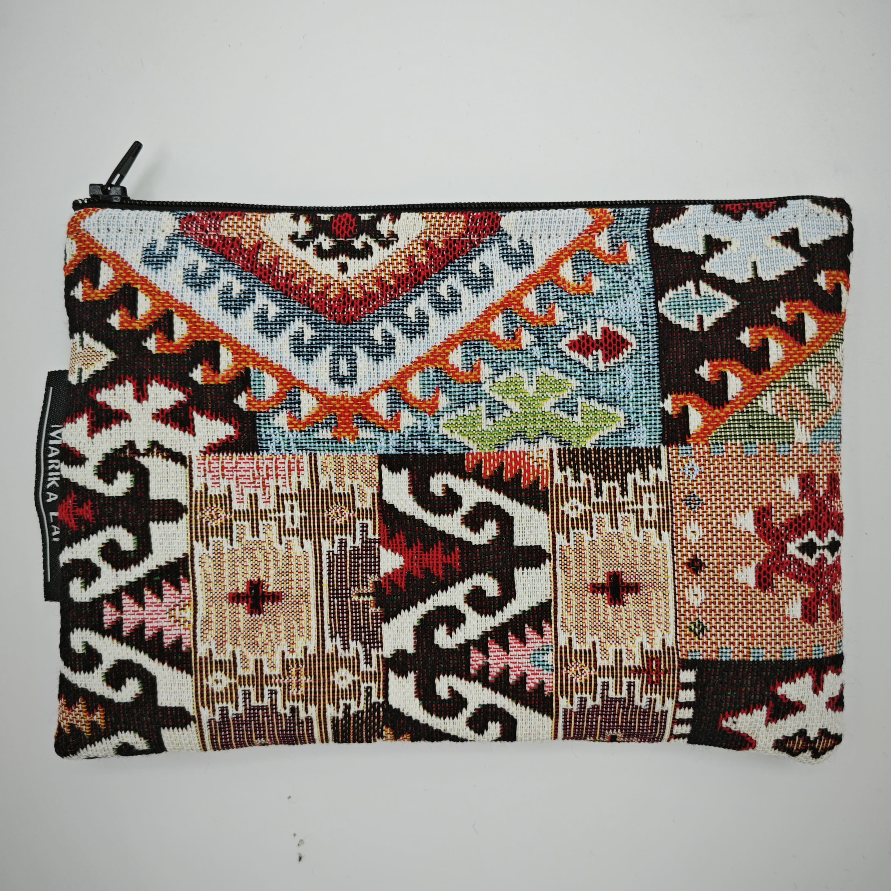 Pochette astratto multicolore