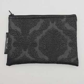 Pochette Ecopelle nera elegance