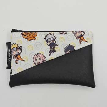 Pochette ecopelle Naruto