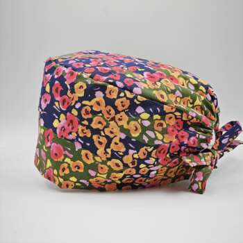 Cuffietta Chirurgica Fiori multicolore