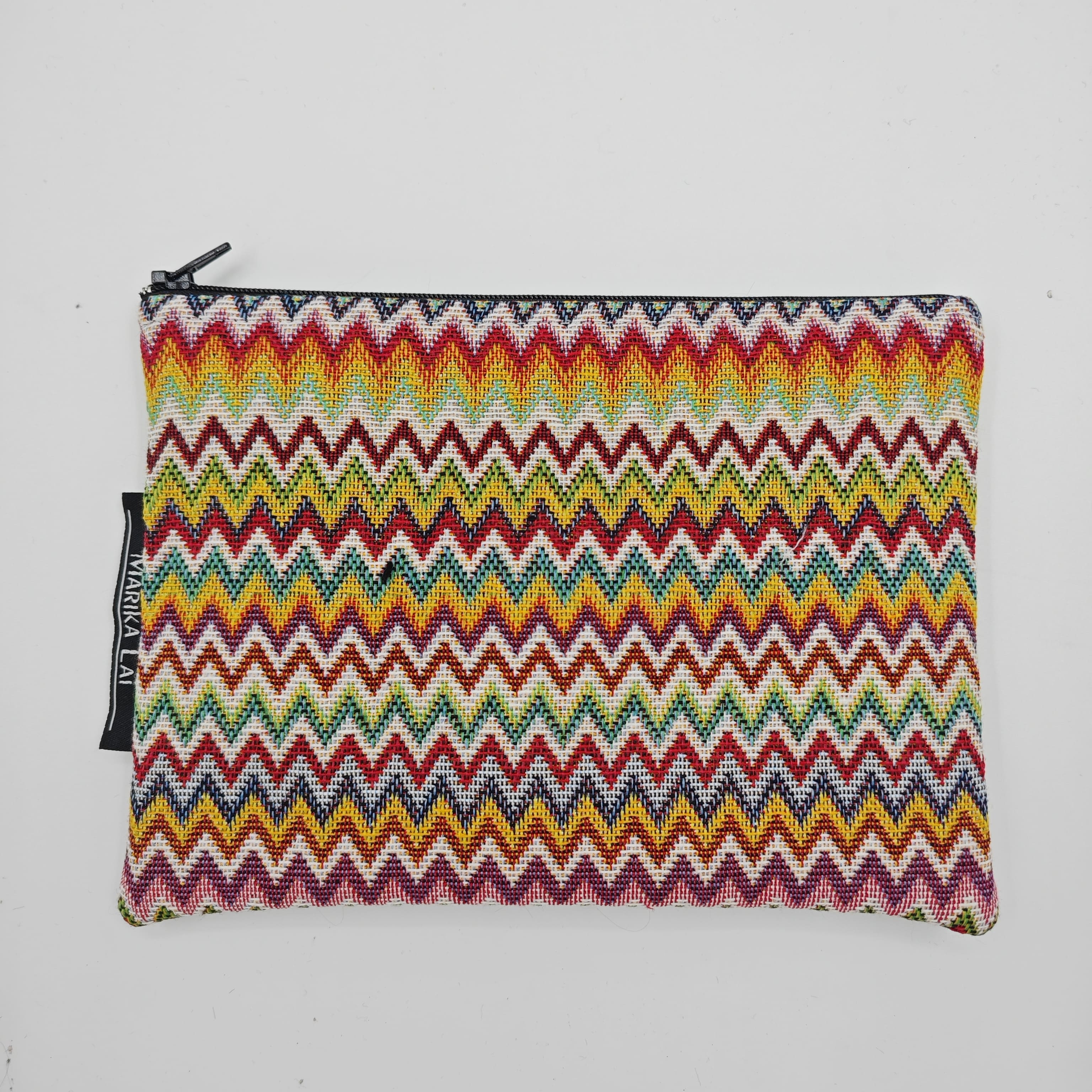 Pochette astratto Simil Missoni