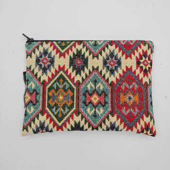 Pochette etnico multicolore