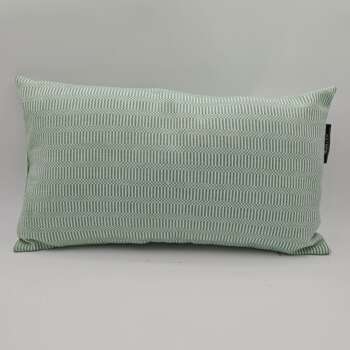Cuscino 50x30cm tessuto sardo BISACCIA VERDE MENTA