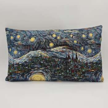 Cuscino 50x30cm VAN GOGH NOTTE STELLATA