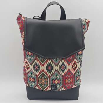 Zaino Etnico multicolora rombi