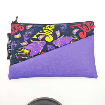 Pochette ecopelle Jocker viola