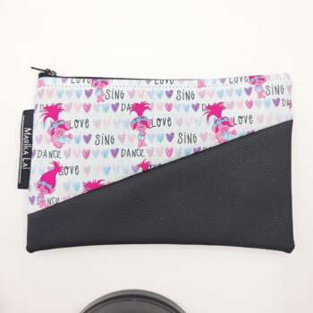 Pochette ecopelle Trolls