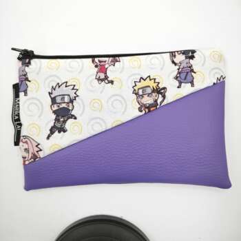 Pochette ecopelle Naruto viola