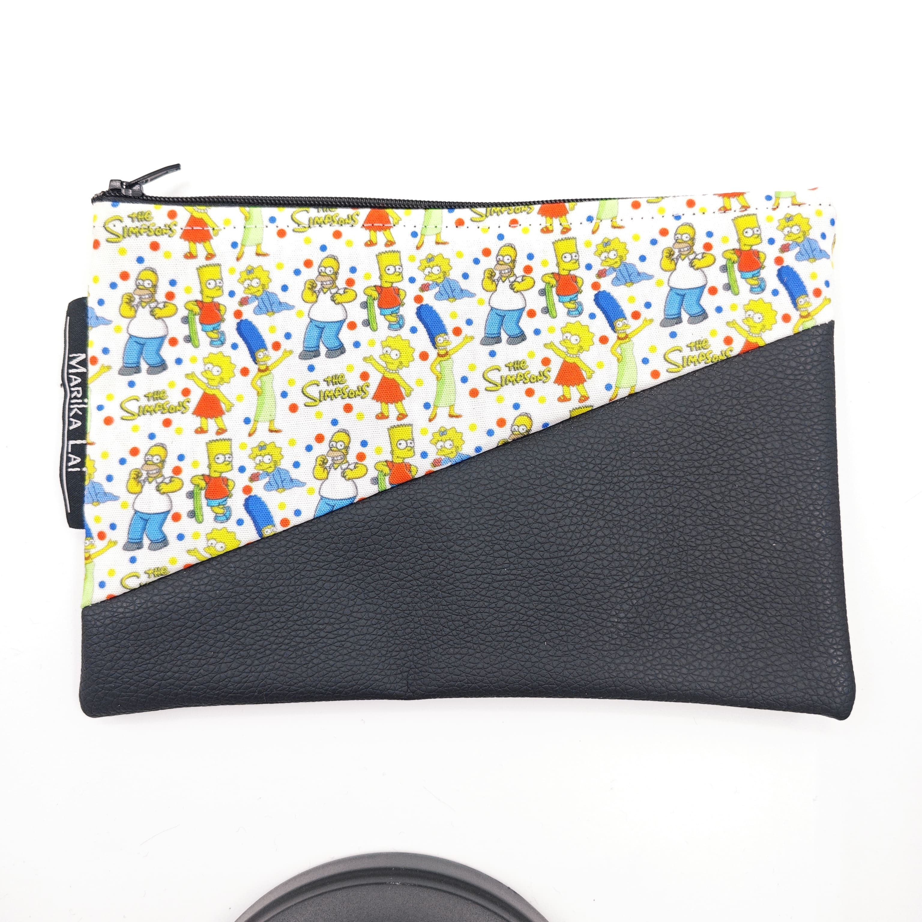 Pochette ecopelle Simpson