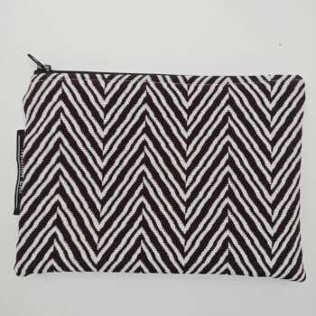 Pochette Chevron Marrone