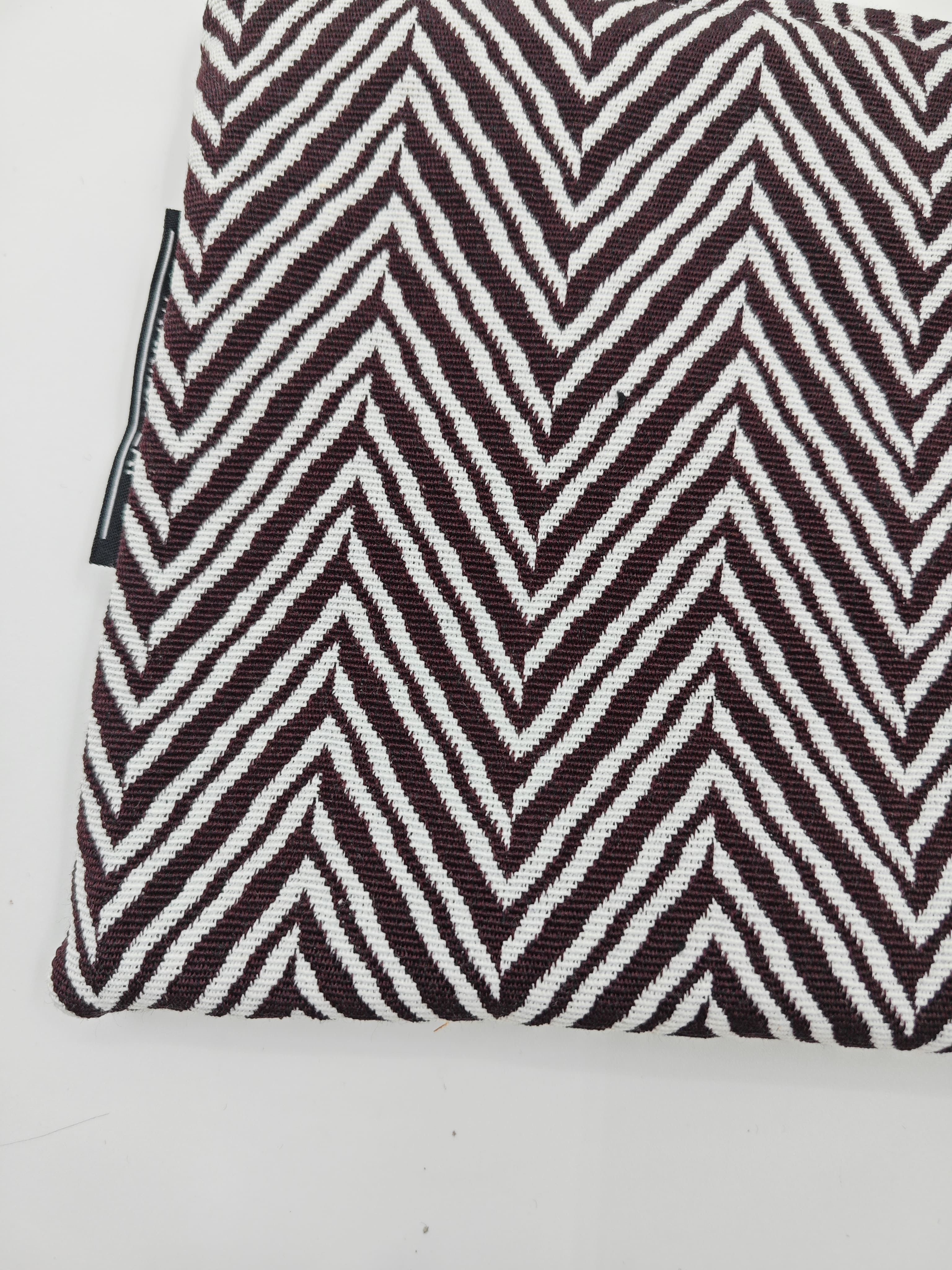 Pochettona Chevron Marrone - immagine 2