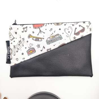 Pochette ecopelle musica