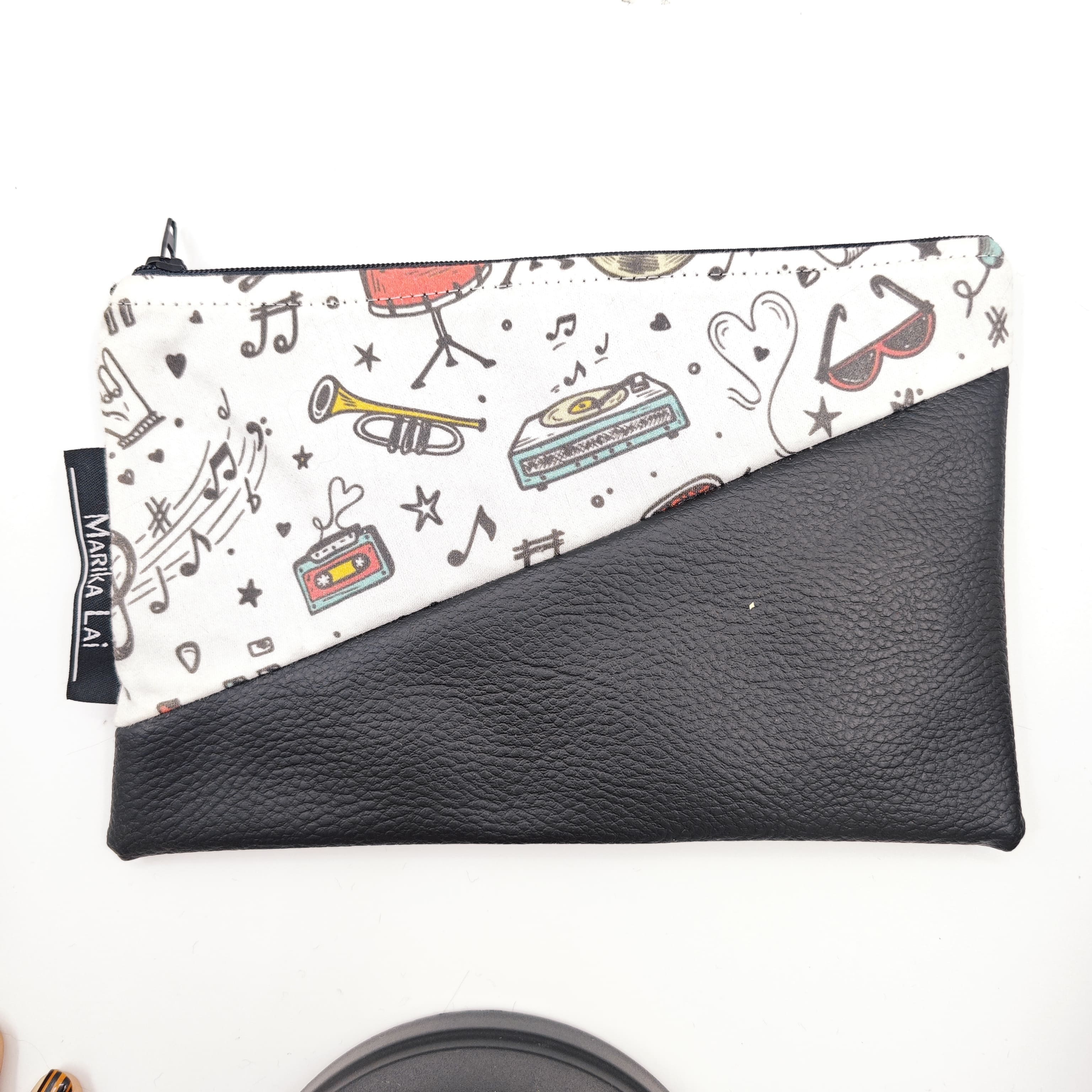 Pochette ecopelle musica